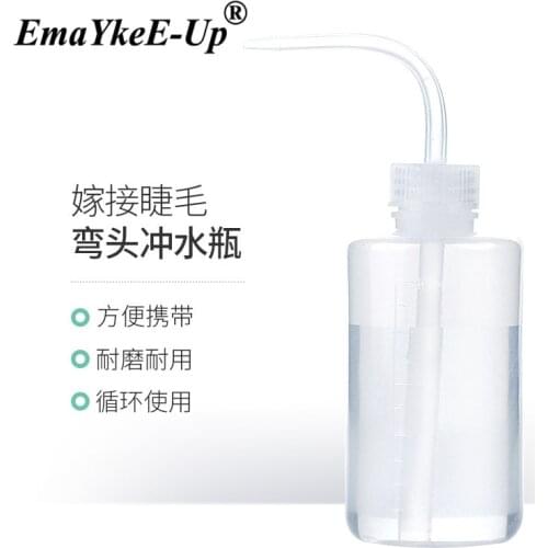 250ml Eyelash Cleaning Washing Bottle Eyebrow Remover Skin Care Makeup Tool With Tick Mark Fake Lashes Extension Essential Tools