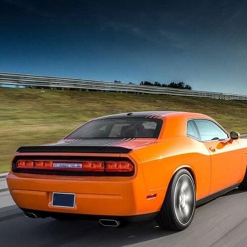 For Dodge Challenger Spoiler 2008 2009 2010 2012 2013 14 2015 High Quality ABS Material Car Rear Trunk Wing Accessories Body Kit