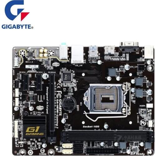 For Gigabyte GA-H81M-Gaming 3 H81M-Gaming 3 Motherboard LGA 1150 For Intel H81 Used Desktop Mainboard USB3.0 SATA3