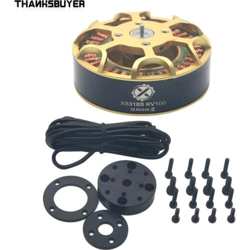 HLY)X8318S Brushless Motor KV100 KV120 Multi-axis 36N40P for FPV Racing Drone Multicopter