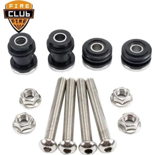 Docking Hardware Kit Backrest Sissy Bar Mounting Hardware Set For Harley Sportster XL883 XL1200 883 1200 2004-2017 Motorcycle