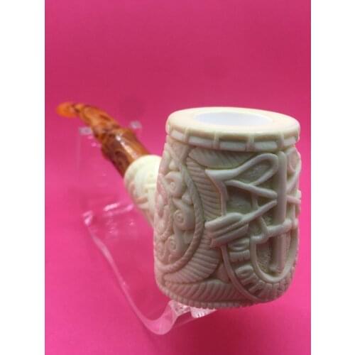 Logo meerschaum pipe turkish pipe smooking tobacco