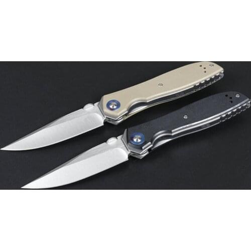 ZT Knife 0640 ZT0640 ball bearing G10 Handle Folding Blade Pocket Tactical Knife Hunting Fishing Xmas Gift Knives EDC Tools