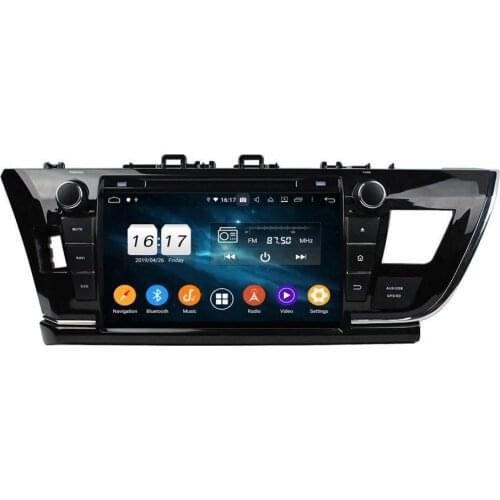 PX6 4gb+64gb Android 10 Car Stereo video DVD GPS Navi Bluetooth WIFI for Toyota Corolla 2013-2016 LHD Car Multimedia Player