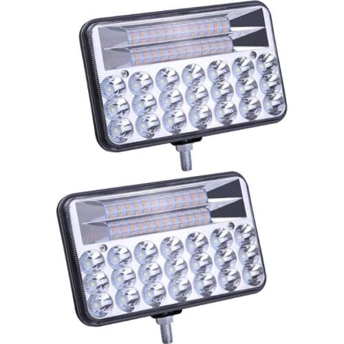 5 inch Offroad LED Work Light Bar Combo Beam Driving Fog Lamp for Truck ATV 135W PC Mirror Automative Lighting Working Lamp