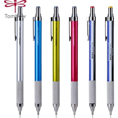 Tombow 0.3 / 0.5mm Metal Grip Low Center of Gravity Mechanical Pencil DPA-162 Movable Pencil Hand Drawing Writing