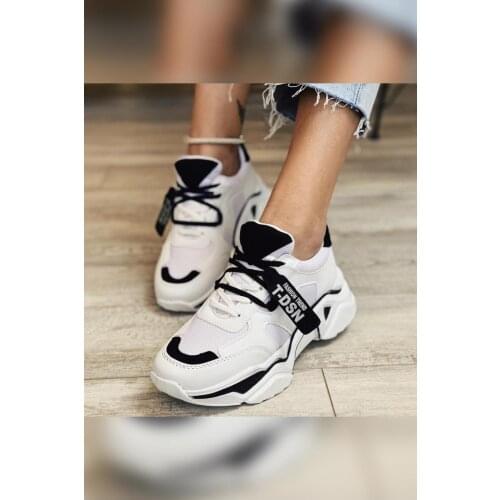 Limoya Women Black White Sneaker
