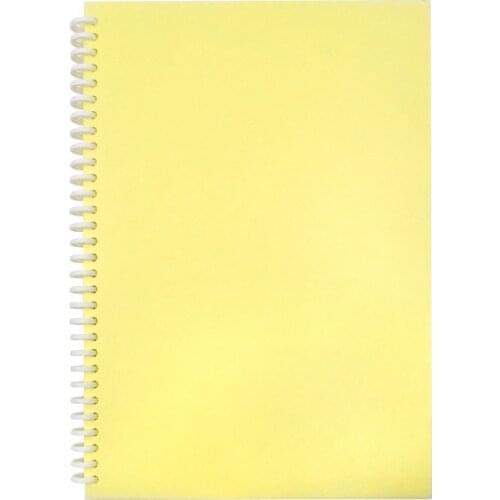 Wash the cover Sticker Collecting Album Reusable Sticker Book 40 Sheets A4/A5 PU Leather Cover for Scrapbook TS1