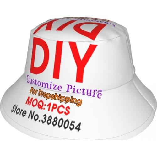 Noisydesigns Free Custom Pictures Kids Sun Fishermans Hat Summer Boys Unisex Snapback Caps Fitted Gilrs Outdoor Dropship