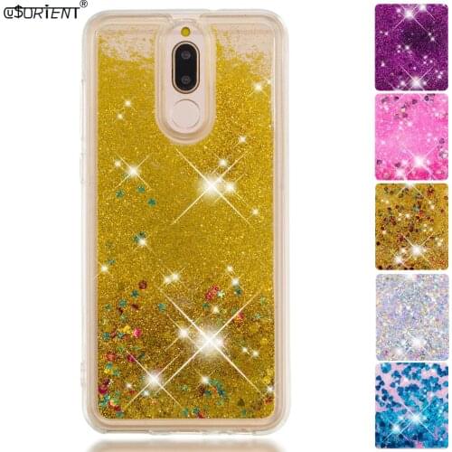 For Huawei Mate 10 Lite Nova 2i Bling Glitter Dynamic Quicksand Liquid Case RNE-L21 RNE-L01 RNE-L22 RNE-L23 Silicone Phone Cover