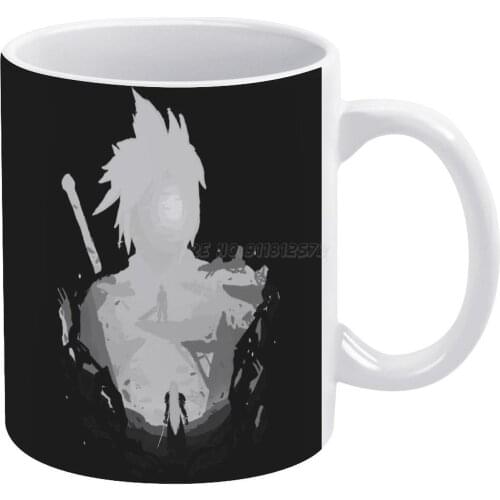 Another Reunion Grey V. : Final Fantasy 7 White Mug Ceramic Mug Creative Mug Final Fantasy 7 Remake Final Fantasy Vii Final Fant
