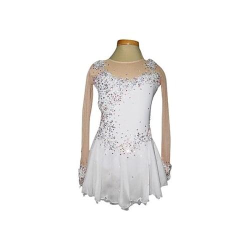 Custom Figure Ice Skating Dresses Adult With Spandex Graceful New Brand Figure Skating Competition Dress DR2594