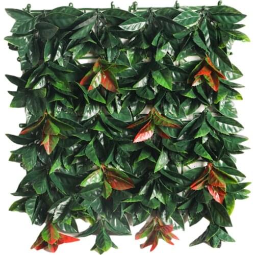 Simulation Plant Fence Garden Privacy Screen Panels Fake Rain-proof Grass Wall Background For Garden Outdoor Decoration 45x45cm