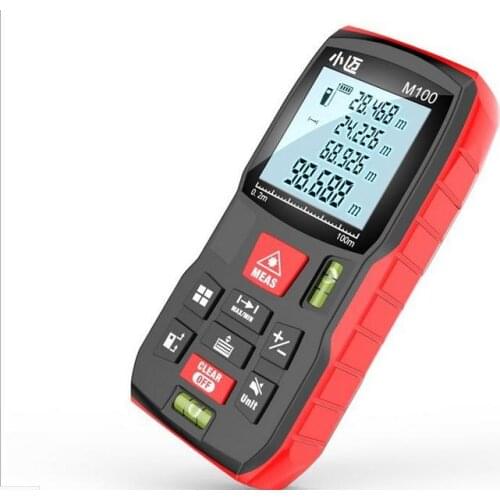 Diastimeter Measuring tool handheld rangefinder laser infrared ray distance measuring instrument electronic ruler max 100m