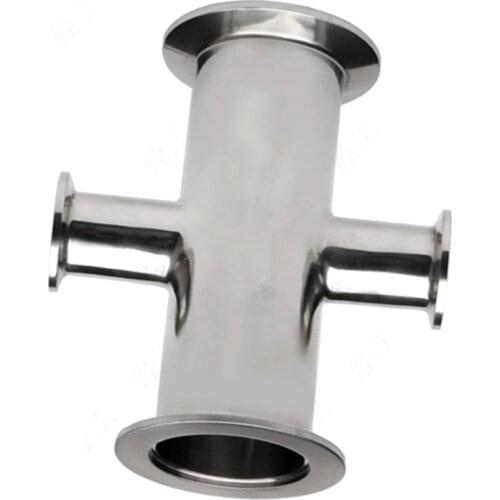 K16 KF25 KF40 KF50 Reducing Cross KF Vacuuum Fittings Flanges ,Vacuum 4-Way Cross ,L018