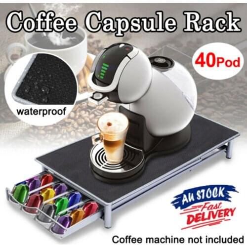 Coffee Capsule Rack Organizer Storage Stand Coffee Drawers Capsules Holder For Dolce Gusto Coffee Capsule Shelves For Nespresso