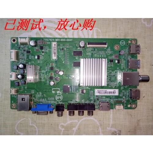 50PUF6061/T3 Main Board 715G7924-M01-B00-004Y Screen TPT500U1-QVN03