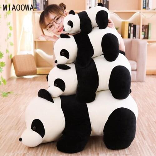 35-55cm Cute Giant Panda Bear Plush Stuffed Animal Doll Animals Toy Pillow Baby Cartoon Kawaii Dolls Girls Gifts Knuffels
