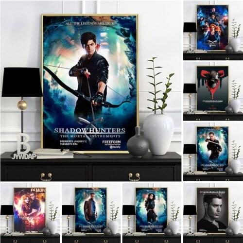 Shadowhunters The Mortal Instruments Posters And Prints Canvas Art Painting Wall Pictures For Living Room Decoration Home Decor