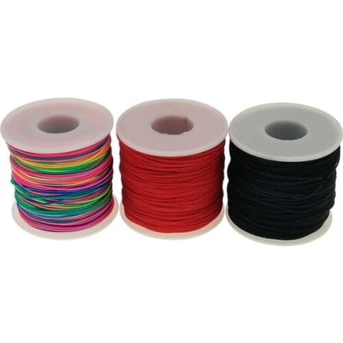 YOUGLE 1.2mm 1 Stand Paracord Parachute Cord Fishing Line Hiking Camping Survival Lanyard Rope 328FT 100M