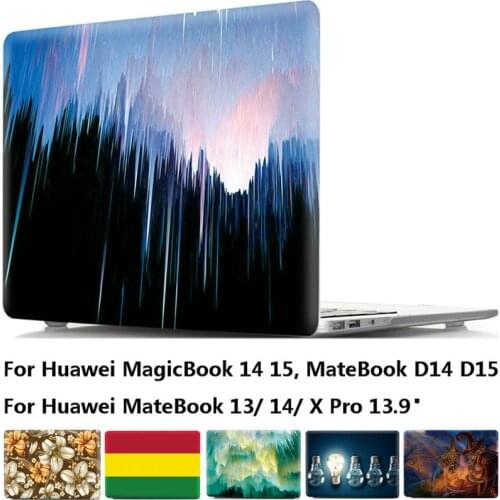 For Huawei Matebook D 14 2020 Clear Hard Protect Shell Cover For Matebook D15, Honor MagicBook 14 15, Mate X Pro 13.9 13 14 Case