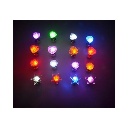 Glow Earring Unisex Light Up LED Bling Ear Studs Earrings Xmas Club KTV Wine Bar Dance Party Grand Event Accessory bag filler