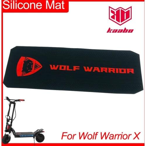 Wolf X Silicone Mat Deck Pedal Cover Carpet Original Spare Parts Kaabo 10inch Wolf Warrior Electric Scooter