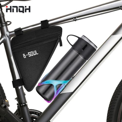 Bicycle Bag Waterproof Bike Triangle Bag Storage Mobile Phone Cycling Bag Bike Tube Pouch Holder Saddle Pannier Bike Accessories