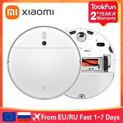 2021 XIAOMI MIJIA Robot Vacuum Cleaner Mop for Home Sweeping Dust Sterilize 2700PA Cyclone Suction Washing Mop Smart Planned