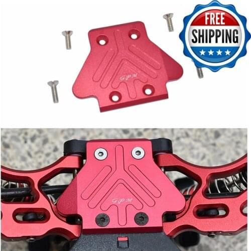 Aluminum Alloy Rear Bottom Plate Protective Cover for ARRMA 1/7 4WD MOJAVE 6S ARA106058T1/T2