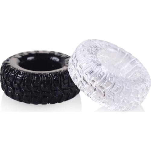 2pcs Silicone Delay Premature Ejaculation Lock Ring Penis Erection Delay Lasting Erotic Adult Sex Toys For Men Sex Products