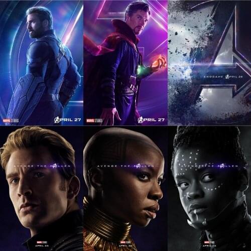Diamond Embroidery Marvel Avengers: Endgame Movie Character Diamond Painting Disney Superhero Comic Black Widow Room Decor