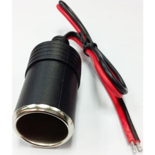 12V 10A 120W Car Cigarette Lighter Charger Cable Female Socket Plug Car Cigarette Cable 28cm