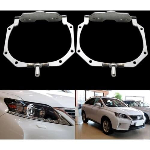 TAOCHIS Car Styling frame adapter Bracket Holder for LEXUS RX350 AFS Hella 3r 5 Bi xenon Projector lens spot light