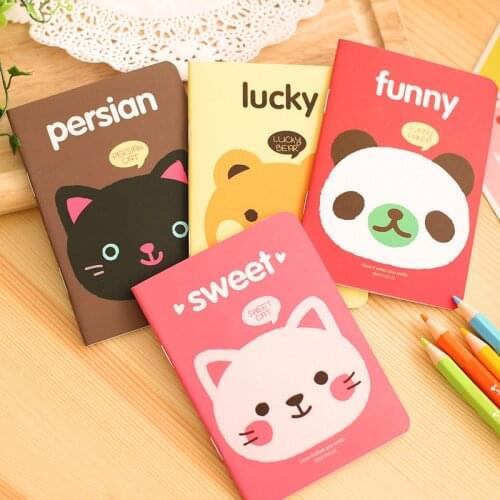 DLThe animal head portrait is like a panda with a very wide width of personality Stationery office supplies for students