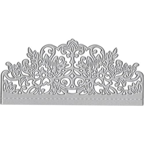 Lace Flower Metal Cutting Dies Stencil DIY Scrapbooking Album Stamp Paper Card Embossing Craft Decor