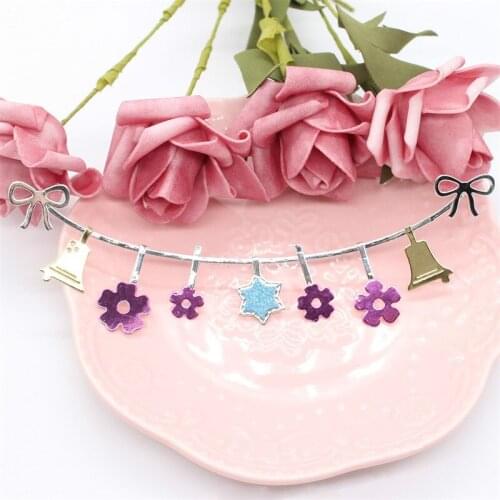 KSCRAFT Build Up Banner Metal Cutting Dies Stencils for DIY Scrapbooking/photo album Decorative Embossing DIY Paper Cards