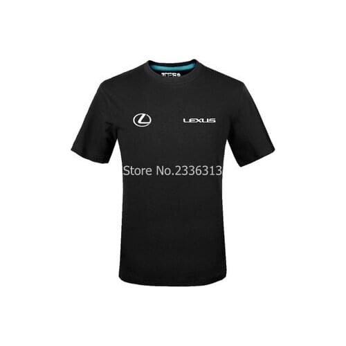 Men and women tooling short-sleeved 4s shop work clothes Lexus logo T-shirt custom club cotton car standard half-sleeves T shirt