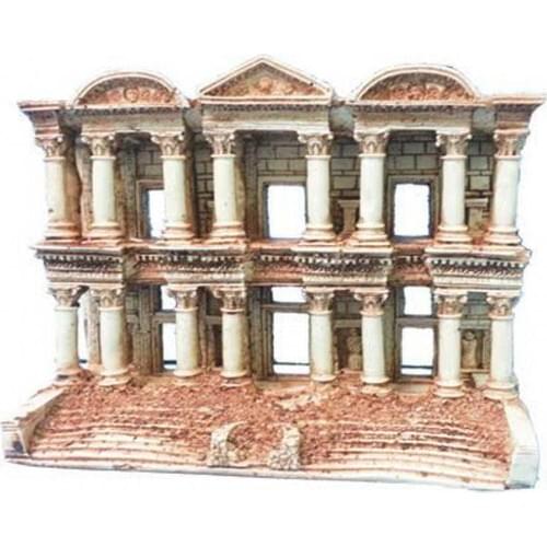 Ti-Hard Small Selcuk Temple Aquarium Decor (D-394)