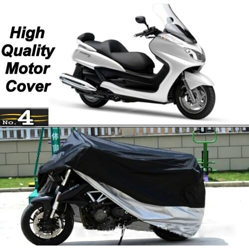 MotorCycle Cover For YAMAHA Grand Majesty WaterProof UV Sun Dust / Rain Protector Cover Made of Polyester Taffeta