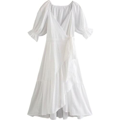 Yenkye White Summer Dresses