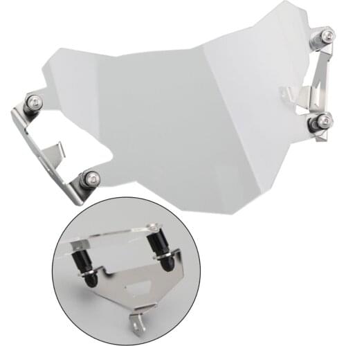 Areyourshop For BMW G310GS 2017 2018 2019 Transparent Protector Shield G 310 GS Headlight Guard Covers Motorcycle parts