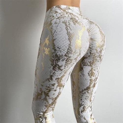 LAISIYI Women High Waist Leggings For Fitness Ladies Sexy Bubble Butt Gym Sports Workout Leggings Push Up Fitness Female Leggins