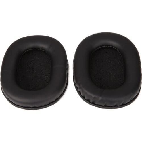1 pairs Leather Foam Headphone Sponge Ear pads buds cushion Earbud for Audio-Technica ATH-M50X Professional Studio Heaphone