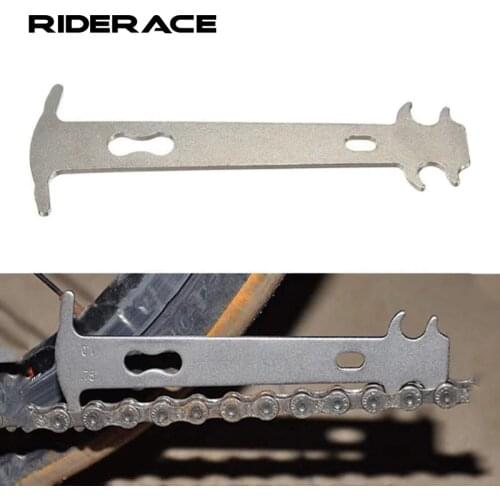 1pc Bicycle Chain Wear Indicator Checker MTB Road Bike Chain Gauge Measurement Ruler Cycling Replacement Repair Tool