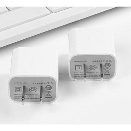 10pcs Quick Charge US plug Adapter USB Wall Charger Mobile phone charger for iph 6 7 for Xiaomi /Huawei