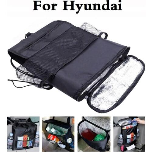 Car Seat Organizer Storage Container Basket Stowing Tidying Bags For Hyundai Coupe Dynasty Elantra Equus Genesis Coupe Veloster