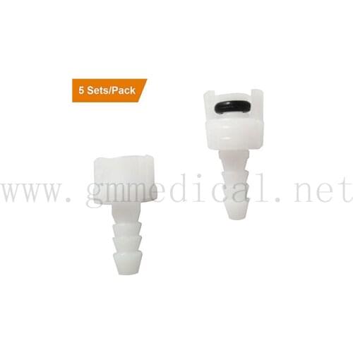 Quick Connect Male and Female Connectors, NIBP Cuff Air Hose Connector (5 Sets/Package)