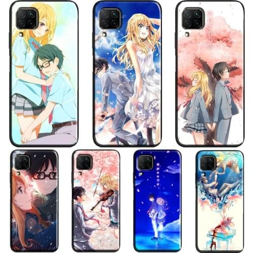 Your Lie In April Case For Huawei P40 Lite P20 P10 P30 Pro Mate 10 20 Lite 30 Pro P Smart Z 2019 Cover