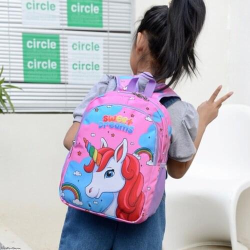 Kids bag Kindergarten Children Unicorn School Bags Pink Unicorn Backpack Princess Schoolbags Satchel For Boys Girls
